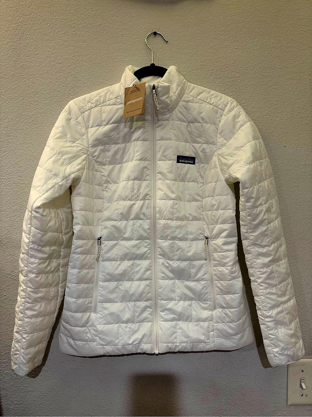 Patagonia Nano Puff Jacket Quilted Puffer in White